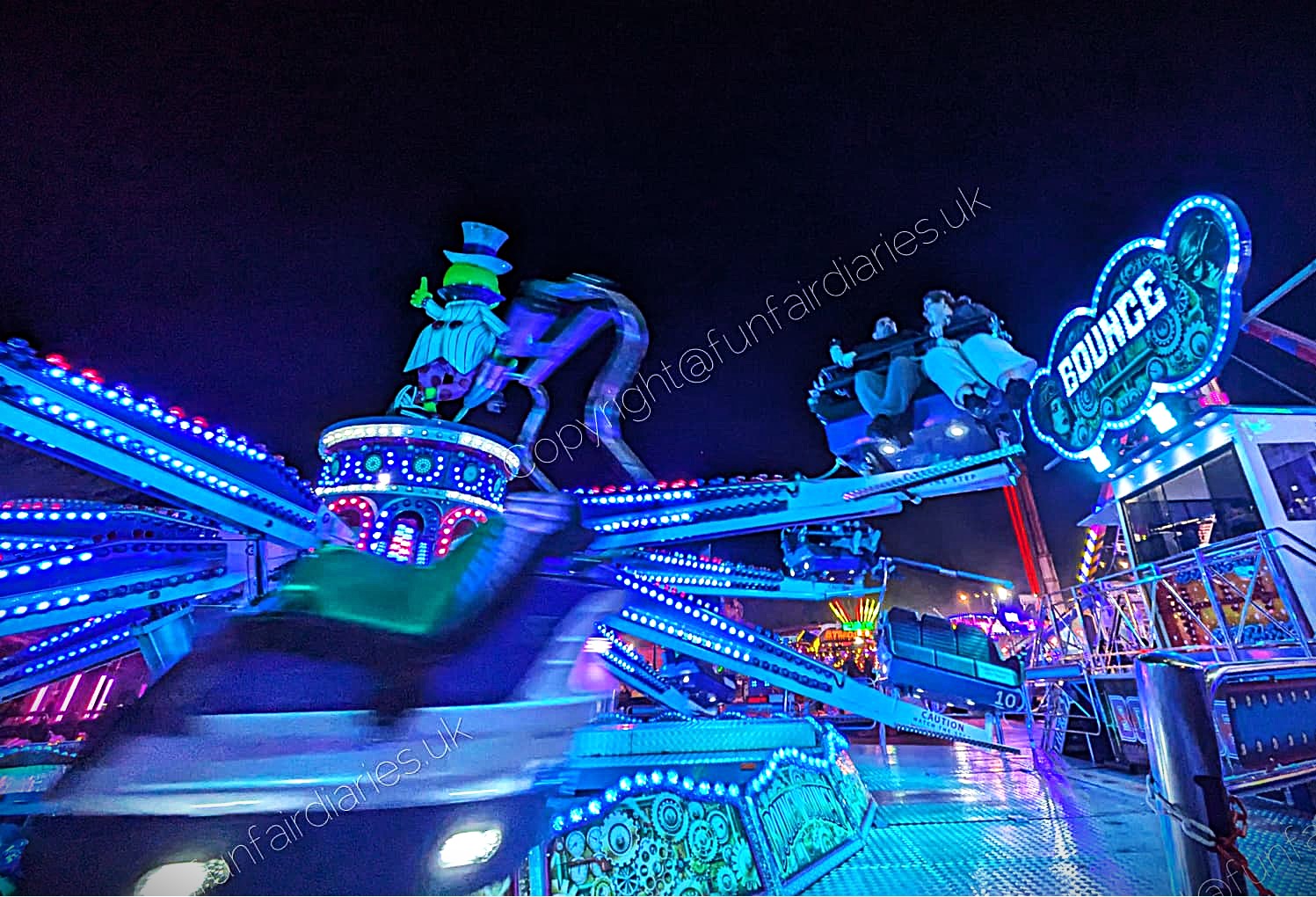 New Safty notic board on Olver Gilbeys NO.1 Bounce